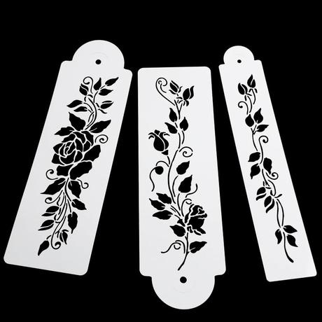 Šablóna na stencil 3ks vzor č.01 - skladom, sta-2,