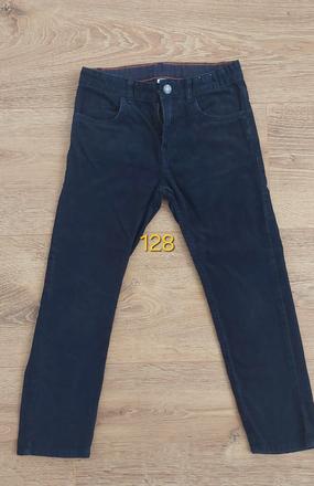 Menčestrové nohavice 128, h&m,128