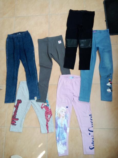 Legíny rôzne druhy veľ. 128-134, h&m,128