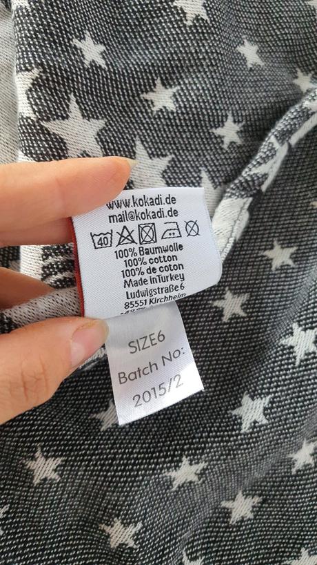 Šatka na nosenie bábätka, kokadi