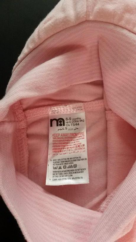 Zateplené tepláčky mothercare, mothercare,74