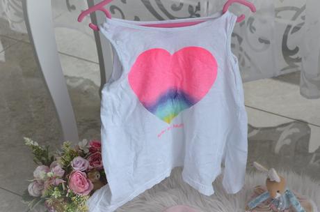 Tričko so srdiečkom-110, takko,110
