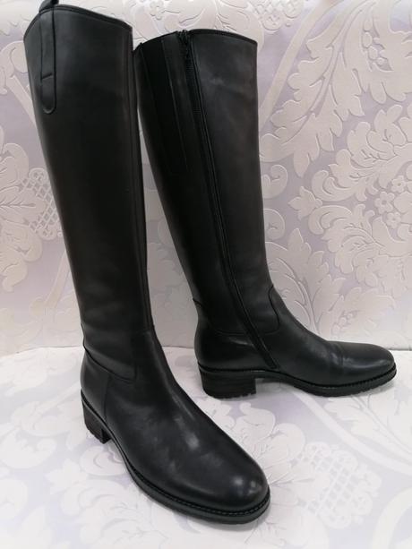 Dámske kožené čižmy gabor 20500220 z, gabor,37