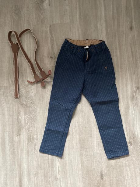 Bavlnené nohavice, h&m,86
