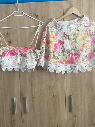 Predám top sukňu visivanu, m