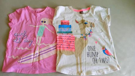 Trička little kids-2x-veľ.122-super stav, pepco,122