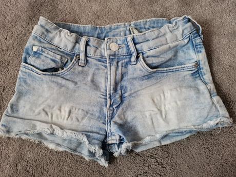 Rifľové kratasky, h&m,140