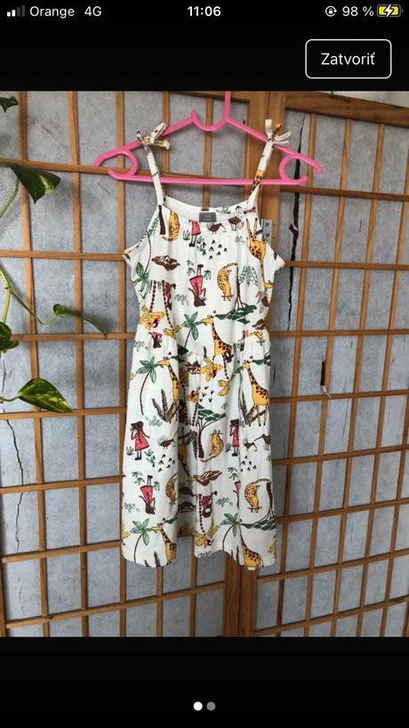 Letné šaty so zvieratkami, 122