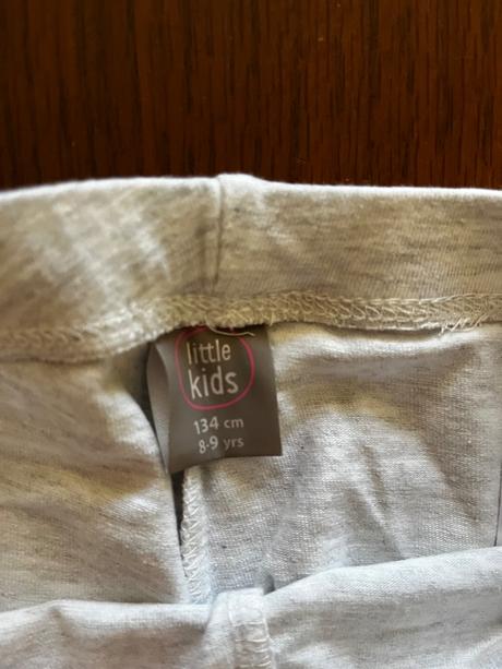 Jednofarebné legínky - dvojbalenie, kids,128