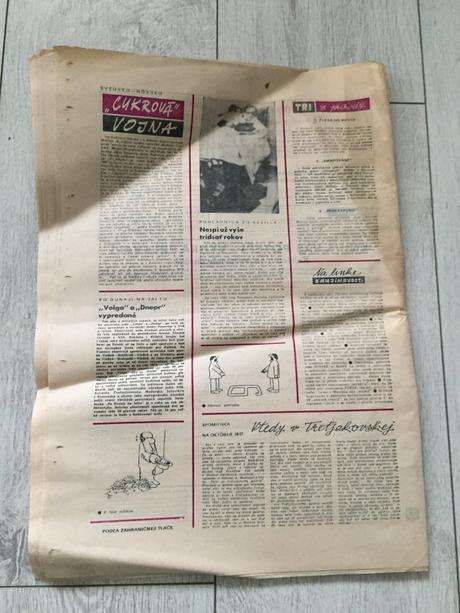 Stare noviny nedelna pravda 44, 1.11. 1974, 