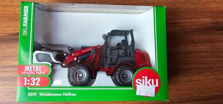 Kovový model zn. siku - traktor, 