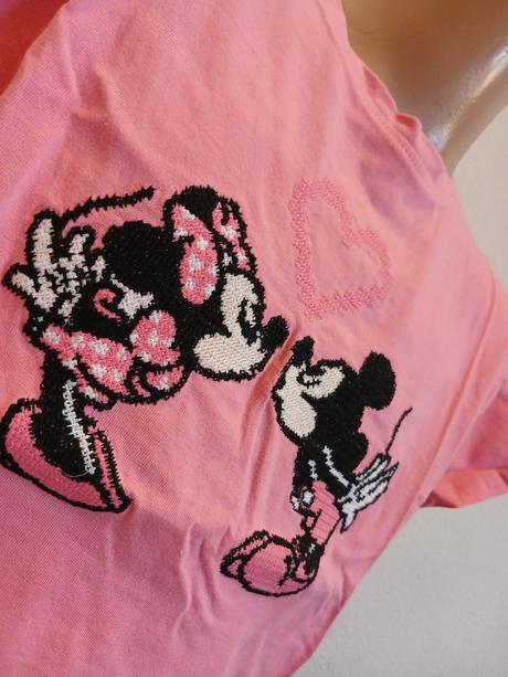 Dievčenské tričko mickey a minnie (116), disney,116
