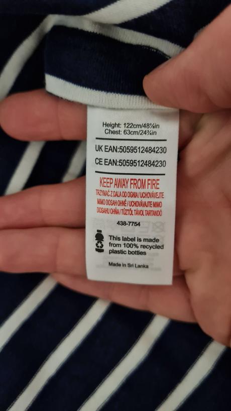 Šaty veľ. 122, f&f,122