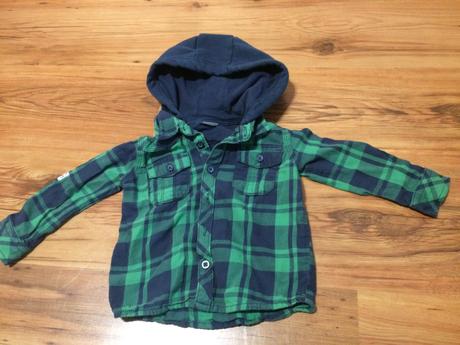 Detská košeľa s kapucňou, f&f,92