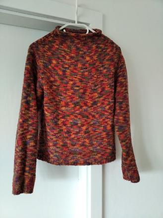 Farebný pulóver, s