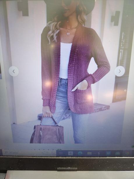 Bordový kardigán, xl