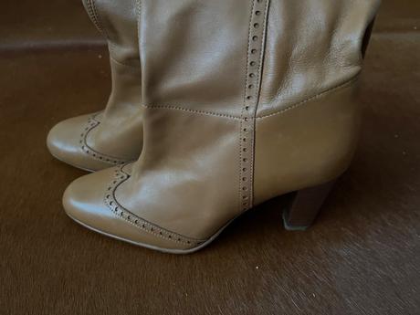 Čižmy kožené, 37