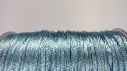 Saténová šnúrka 2,5 mm bledo modrá, 