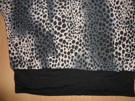 Tigrovane elasticke tricko, s