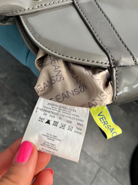 Kabelka lakovaná zn. versace, versace
