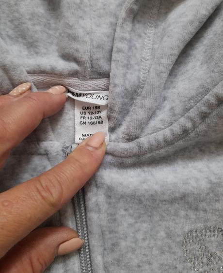 Dievčenká mikina h&m č.158, h&m,158