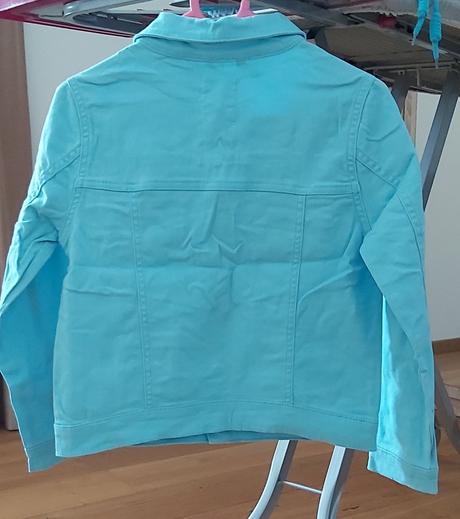 Dievčenská rifľová bunda, fox & bunny,122