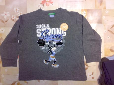 Balícek mikina, tricko, nohavice, benetton,86