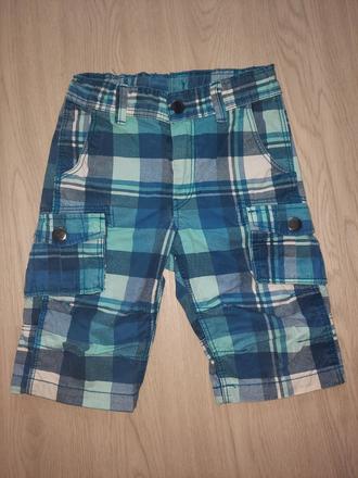 Kockované šortky h&m, h&m,98