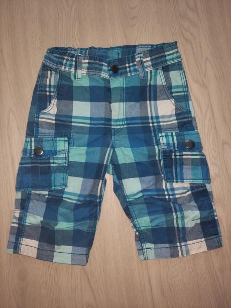 Kockované šortky h&m, h&m,98