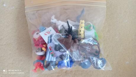 Plastové mini hračky, 