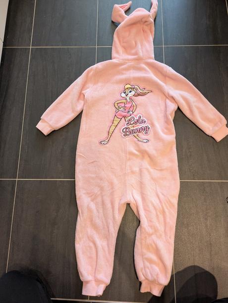 Krásny overal s uškami, veľ. 116, fox & bunny,116