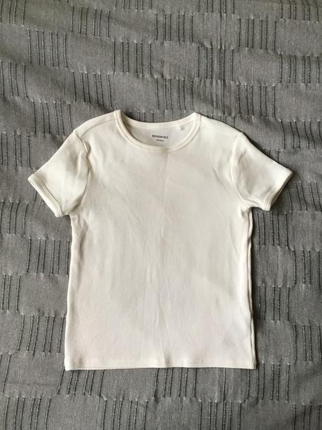 Vrúbkované tričko 146/152, reserved,152