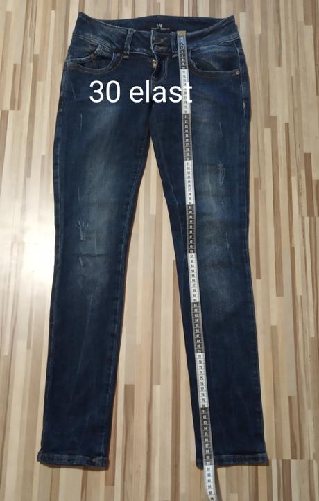 Elastrické rifľové nohavice 30, 30