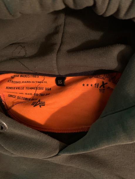 Mikina alpha industries velkost xs, 164