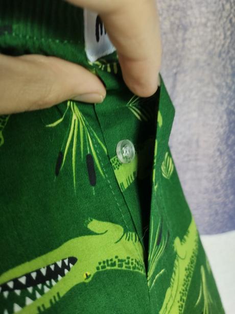 Trenky krokodíl, xl