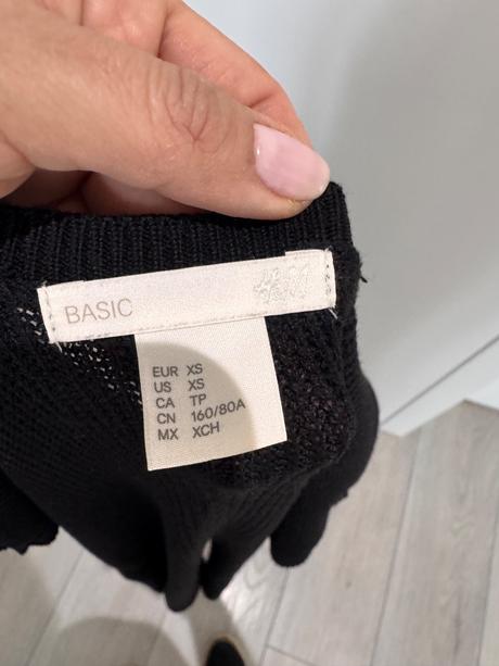 H&m letne upletove saty, h&m,xs