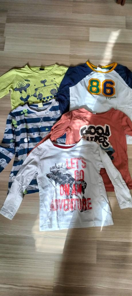 Tričká 17 ks, takko,122