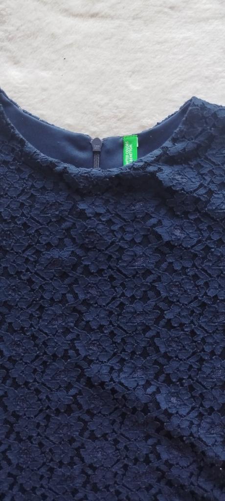 Šaty benetton, podšité bavlnou, nenosené, benetton,146