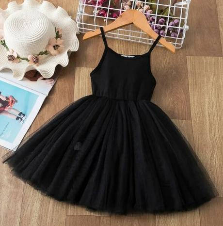 Tutu šaty baletka riasena sukňa cierne pudrove, 98 - 140