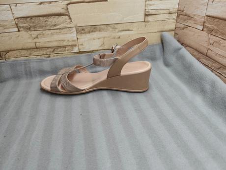 Ecco 37 - dámske kožené sandále, ecco,37