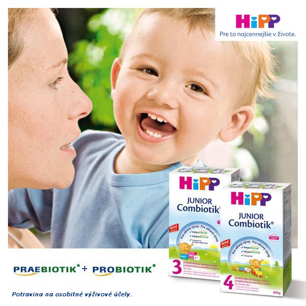 SOUTĚŽ o mlíčka HiPP JUNIOR Combiotik