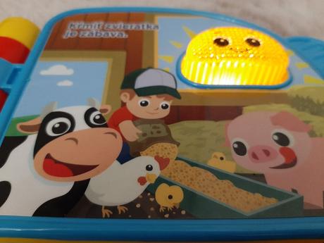 Knižka u nás na farme v tech,