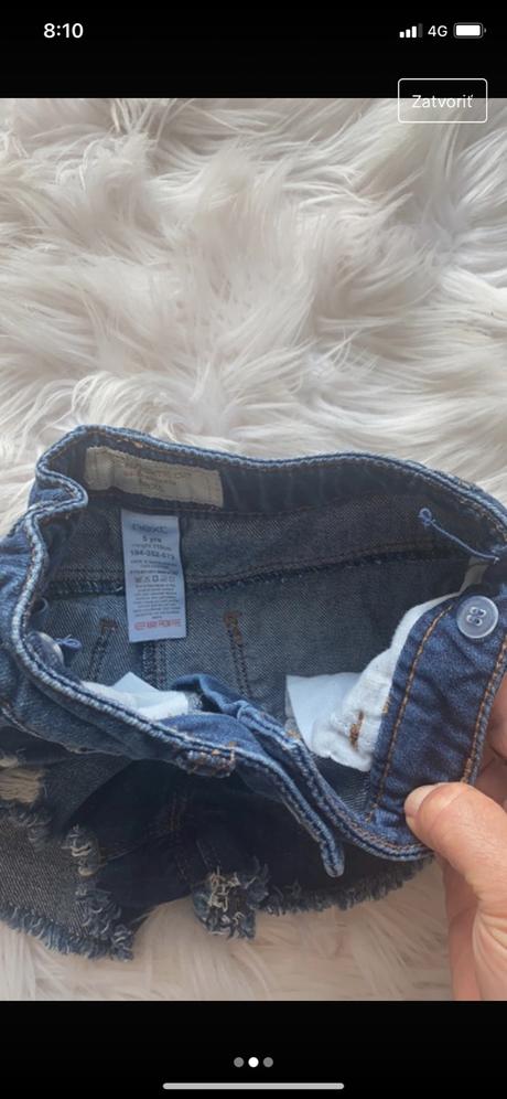 Riflove šortky next, next,110