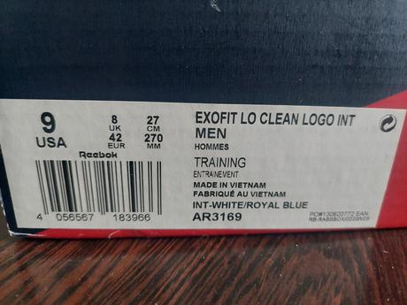 Koženne tenisky reebok sneackers, reebok,42