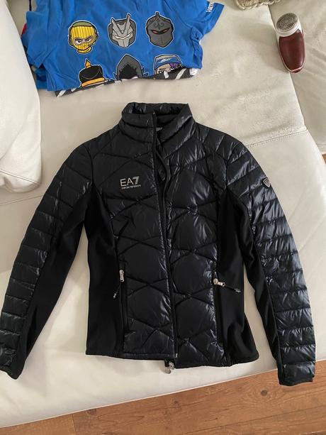 Armani prechodna cierna bundickam 34-36, armani,36