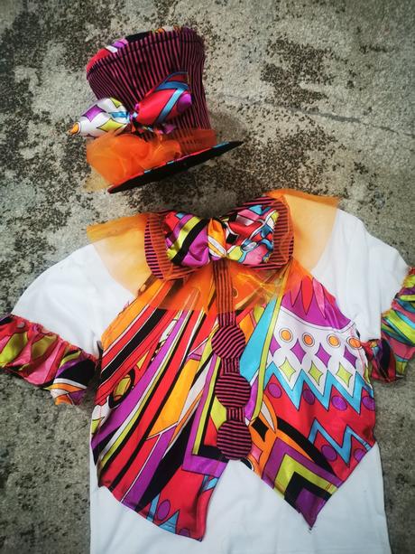 Kostým klaun dievča akt., 