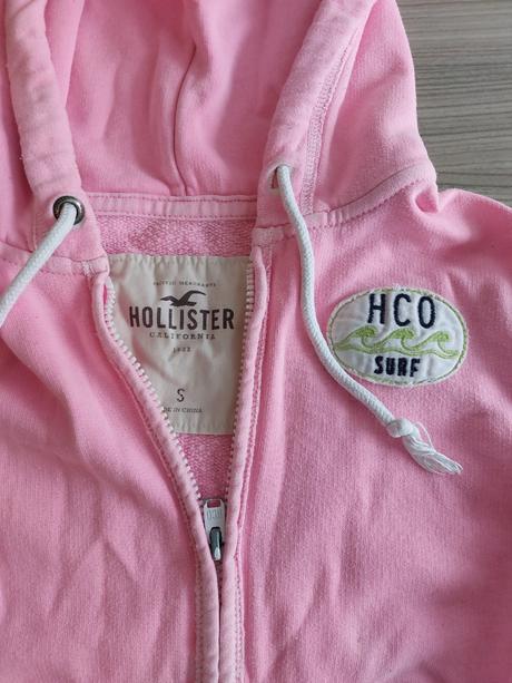 Neonova mikina, hollister,128