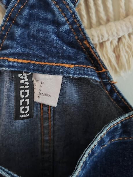 Riflové šaty h&m, h&m,s