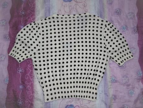 Bodkované bolerko, h&m,158