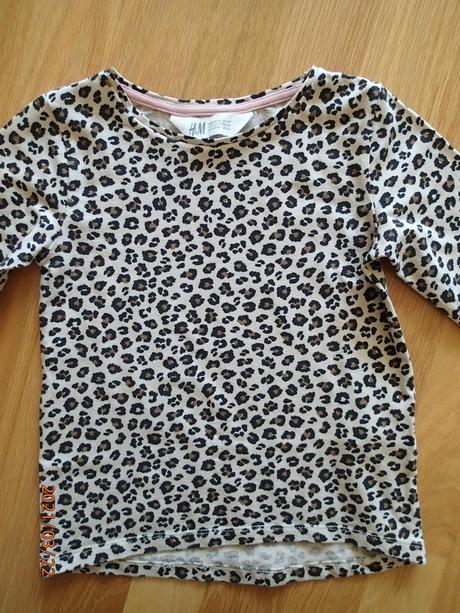 Tričko hm 2xoblečené, h&m,110